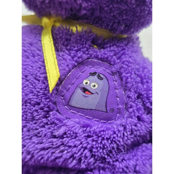 Grimace The Bear Ty Teenie Beanie Babies McDonalds 2004 Promo Bag #12 - Picture 4 of 5